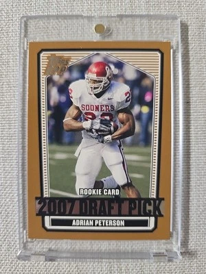 football rookie card Adrian Peterson - Image 1 of 2