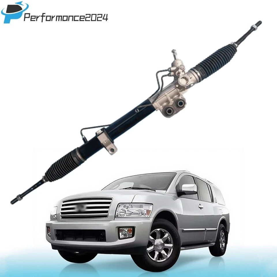 Conjunto de cremallera y piñón de dirección asistida para Nissan Pathfinder Armada QX56 Titan Foto 1 de 4