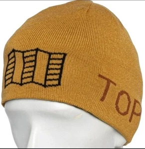 Topo Designs Beanie Slim Fitted - Reversible Brick/Khaki Neu - Bild 1 von 3