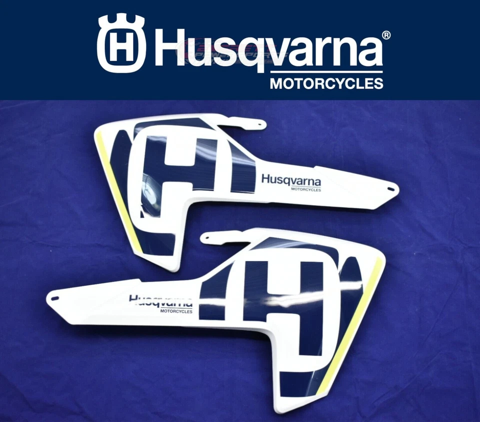 Radiator Shroud Set 2018 125-450 TC FC FS FX Models New Husqvarna Spoiler #L268 Foto 1 de 4