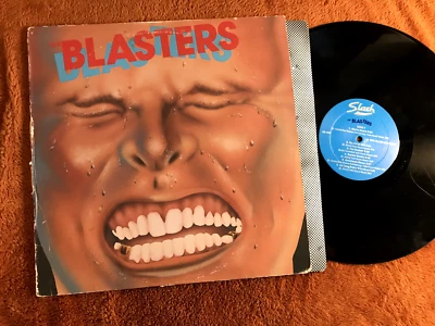 BLASTERS 1981 Warner Brothers SLASH sr109 original vinyl LP blue label 1st press - Image 1 of 2