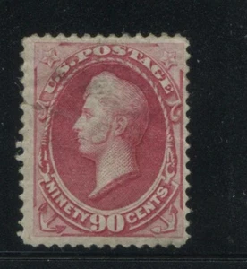 1872 US Stamp #155 90c Mint Disturbed Gum F/VF Catalogue Value $5000 Certified - Picture 1 of 2