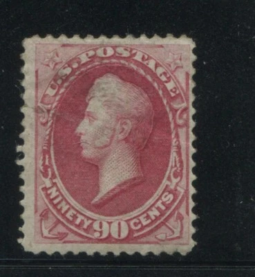 1872 US Stamp #155 90c Mint Disturbed Gum F/VF Catalogue Value $5000 Certified - Image 1 of 2