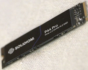 Intel SOLIDIGM P44 Pro 1TB 2TB M.2 2280 PCIe 4.0x4 NVMe Gaming TLC Internal SSD - Afbeelding 1 van 5