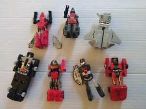 Bandai Gobots Machine Robo 1983 y 1984 usado grupo japonés ¡Lote de 7 dañados! - Imagen 1 de 2
