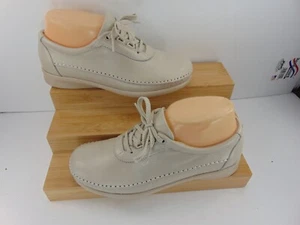 CAMFIELD Tripad Comfort Beige Casual Lace Up Oxfords MADE IN MEXICO 6 M - MINT - Picture 1 of 10