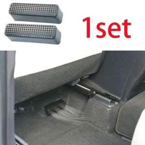 Seat L&R Air Outlet Dust Vent 2pc 2022-2023 Matte Black For Toyota Corolla Cross - Picture 1 of 6