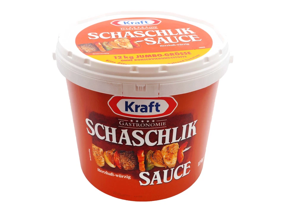 12 kg Eimer Kraft Schaschliksauce, herzhaft-würzig