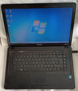 Compaq Presario CQ57-302EA 657324-001 Black Laptop 15.6" 2GB 128GB Windows 7 - Picture 1 of 19