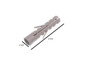 Rawl Wall Plugs Rimless Grey Nylon Plugs M8 X 40mm With Pack Size 24 - Picture 1 of 1