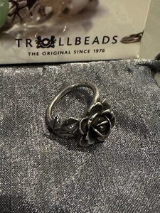 Trollbeads Rose silver ring, size 54 - Bild 1 von 4