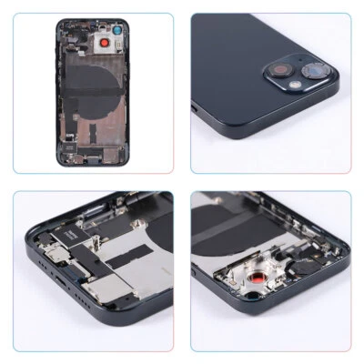 Repair Part For Iphone SE X XR S 11 12 13 14 PRO MAX Mini Back Housing Cover Lot - Image 1 of 4