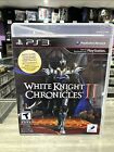 White Knight Chronicles II (Sony PlayStation 3, 2011) PS3 CIB complet testé !