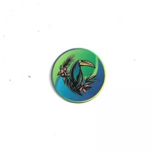 Vintage Pog TOUCAN BIRD - Picture 1 of 2