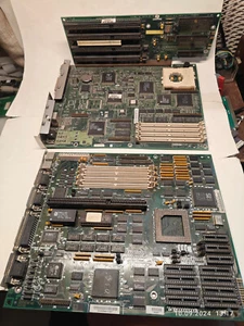 **AS IS** Socket 3 Restoration LOT x2 Motherboards DEC 54-22703-01 COMPAQ 003896 - Picture 1 of 13