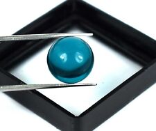 Brazilian Blue Apatite Loose Gemstone Ball 16 Ct+/1 Piece Round Shape