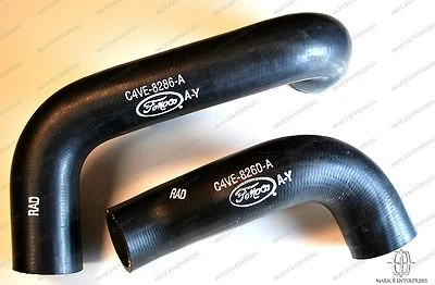 Шланги радиатора 1964-65 Lincoln, нижние и верхние с логотипом FoMoCo как оригинальные - Изображение 1 из 2