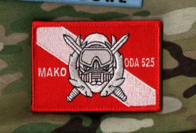 Joint Task Special Operation Forces Urban Combat JTF vêlkrö Patch: MAKO ODA 525 - Image 1 of 4