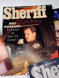 Lot of 12 SHERIFF Magazine 1994-1996 National Sheriffs Assoc. Law Enforcement - Picture 1 of 5