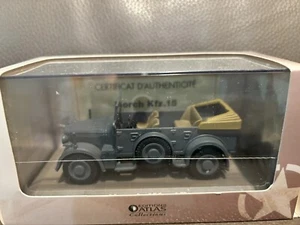 1:43 Atlas WWII German Horch Kfz.15 Command Car - Picture 1 of 2