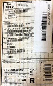 Cisco C3945-CME-SRST/K9 Integrated Serv Router / NEW / CISCO CERTIFIED SEALED - Picture 1 of 9