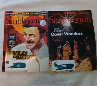 Smithsonian Magazines June 2025 Issue & July/August Issue 2025 Lot Of 2  Foto 1 de 4