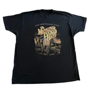 The Marshall Tucker Band 50th Anniversary Tour T Shirt 2XL Graphic Print Rock - Picture 1 of 6