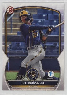 2023 Bowman 1st Edition Eric Brown Jr #BPPF-41 - Image 1 of 2