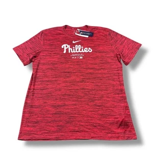 NWT Nike MLB Authentic Collection Philadelphia Phillies Dri-Fit T-Shirt Mens XL - Picture 1 of 6