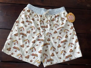 Men’s Shiner and Magellan Camping Print Swim Shorts Fish Gear Size Small NWT - Picture 1 of 12