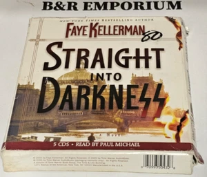 Faye Kellerman - Straight Into Darkness (2005 Time Warner) - Used 5-CD Audiobook - Foto 1 di 7