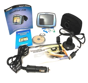 GARMIN StreetPilot C530 GPS Navigation System Bundle Tested Unit all Accessories - Picture 1 of 21