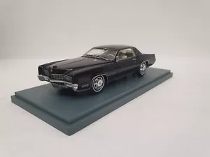 1/43 CADILLAC ELDORADO COUPE 2 DOOR 1967 NEO 44106 BLACK NO MATRIX NO GLM - Picture 1 of 9