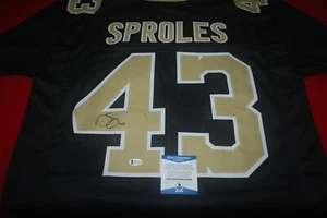 DARREN SPROLES New Orleans Saints Signed Jersey Beckett Witnessed COA WH32366 - Picture 1 of 4