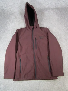 Reebok Jacket Boys Large Burgundy Full Zip * - Picture 1 of 10