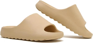 Unisex Pillow Slippers Slides for Women and Men, EVA Comfort Super Soft Quick Dr - Picture 1 of 6