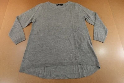 New York & Co Womens Size XXL Heather Gray Pullover Hi Low Tunic Sweater New - Image 1 of 4