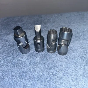 Lot Of 4 Snap-On  3/8” Dr - Swivel Socket Extension - FV8 - & 3 Others - Picture 1 of 8