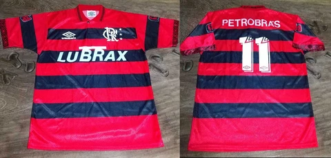 ROMARIO #11 Flamengo 1995 Brasil  Sz SG Vintage Jersey Camisa Camiseta  Shirt Cover