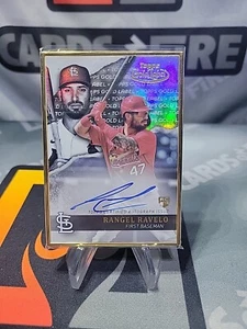 2020 Topps Gold Label - Gold Label Framed Autographs Red #GLA-RRA Rangel Ravelo - Picture 1 of 2
