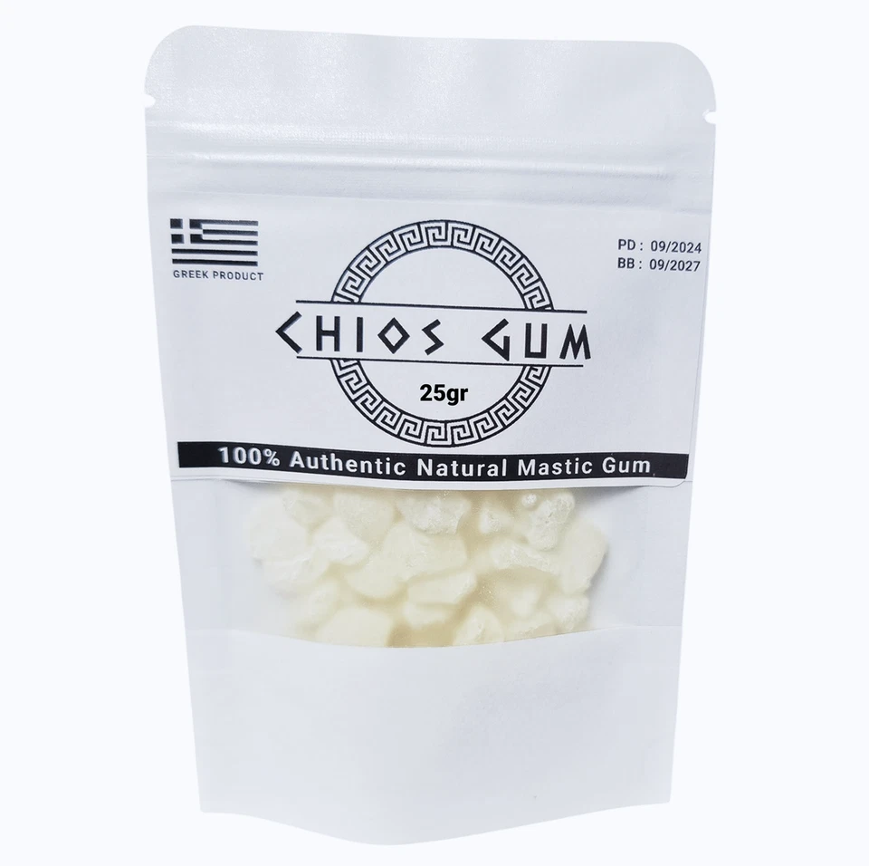 TOP GRADE MASTIC GUM, 25 Gr (0.88Oz) 100% Authentic Greek Chios Mastiha BB 05/29 - Image 1 of 4