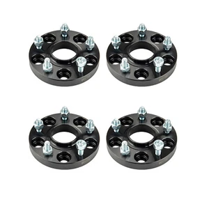 4pc 20mm Black Wheel Spacers 5x4.5 For IS250 IS300 IS350 GS300 GS350 GS460 Camry - Picture 1 of 13