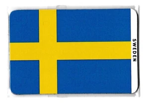 Magnet Magnet Schweden Flagge Schweden für Kühlschrank Auto oder Markierung - Bild 1 von 2