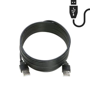 3FT USB 2.0 Cable High Speed Type A Male Printer Data Transfer Laptop - Picture 1 of 1