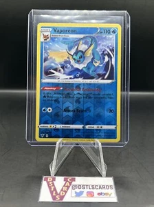Pokémon Vivid Voltage - VAPOREON REVERSE HOLO 030/185 - Picture 1 of 3