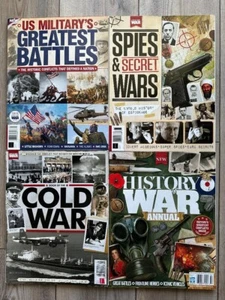 (4) HISTORY OF WAR Special Edition Magazines Lot COLD WAR Greatest Battles +More - Picture 1 of 2