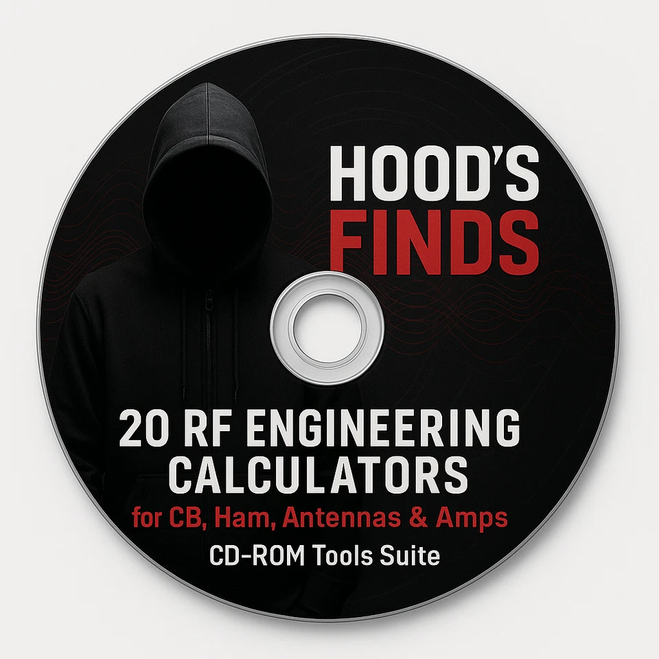 20 RF Engineering Calcs for CB and Ham Radio Antennas & Amps | CD-ROM - Image 1 of 4