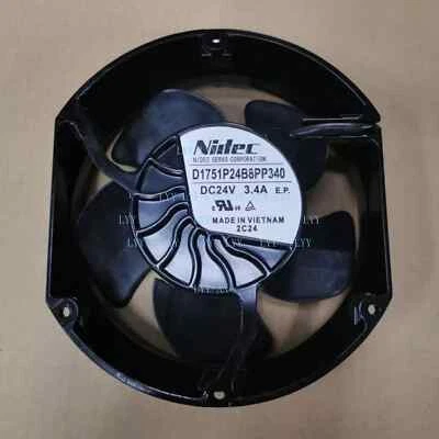 Nidec SERVO D1751P24B8PP340 DC 24V 3.4A 172*150*51MM 4-Pin Inverter Cooling Fan - Image 1 of 3