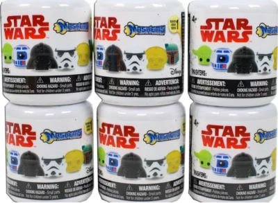 LOT OF 6 STAR WARS SERIES 1 MASHEMS BLIND CAPSULES NEW TY2845 - Image 1 of 2