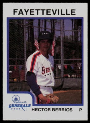 1987 ProCards Hector Berrios Fayetteville Generals - Image 1 of 2